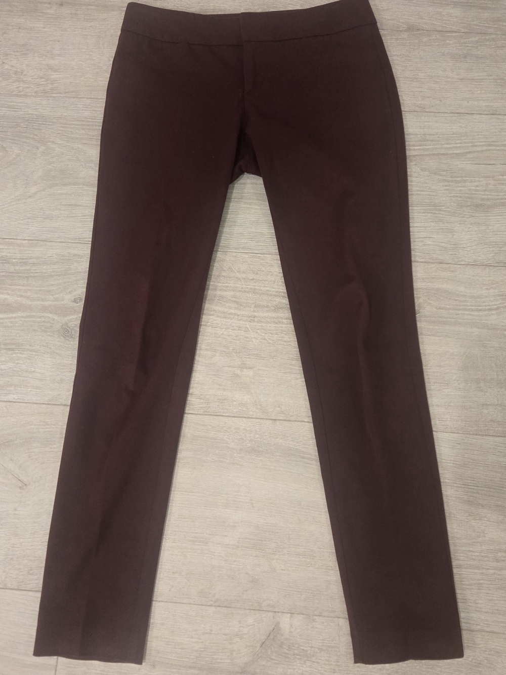Cynthia Rowley Women's Tailored Pants in Dark Wine